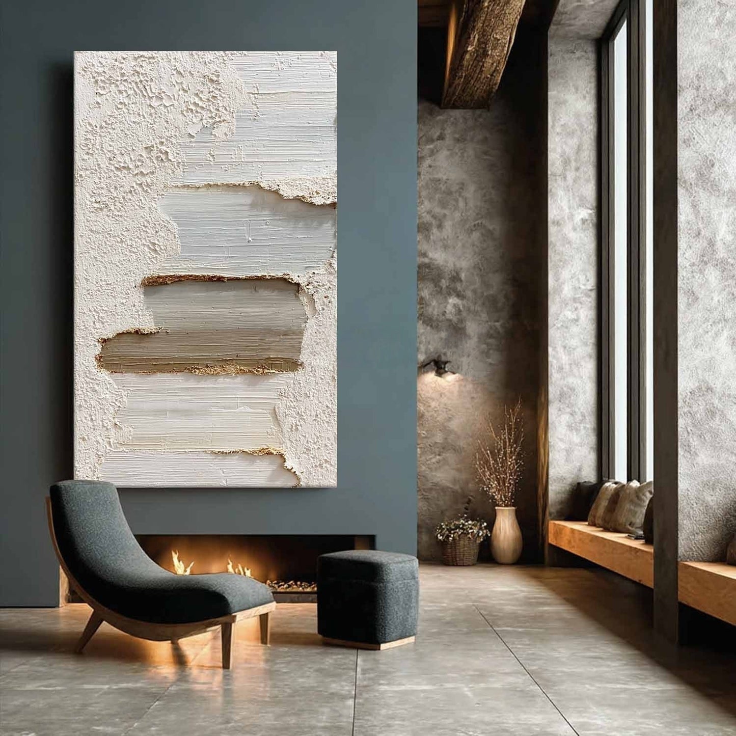 3D Textured Abstract Wall Art CZ0036 - Viral Wall Art